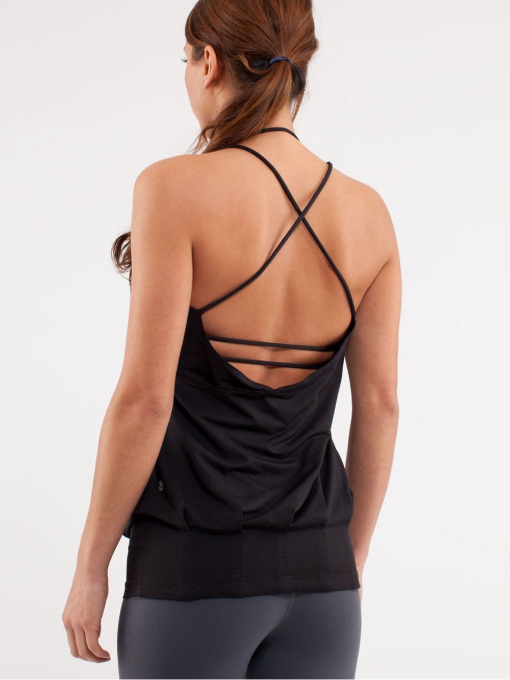 lululemon athletica Black flow and go Tank Top